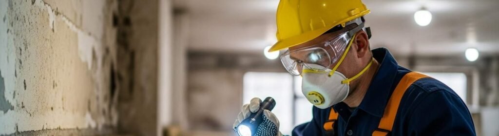 Asbestos: What is it and Where it's Found ai generated image